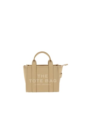 Bolso Bos Taurus de piel de ternera beige de Marc Jacobs