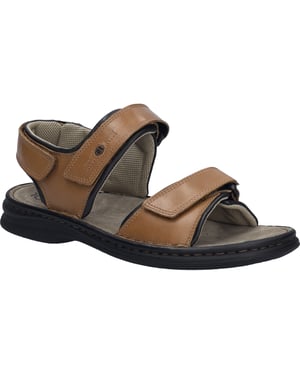 JOSEF SEIBEL Hombres Sandalia Rafe en marrón