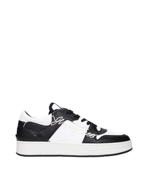 Zapatillas de Cuero Negras Jimmy Choo