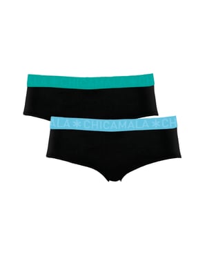 Chicamala Bragas para Mujer - Pack de 2 - Ropa Interior para Mujer