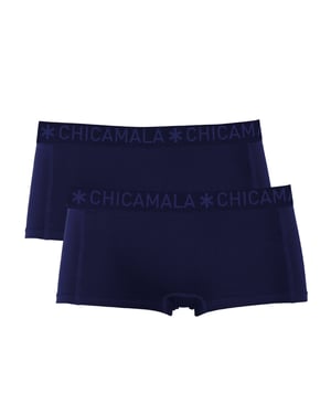 Chicamala Braguitas Bóxer para Niña - Pack de 2 - Ropa Interior para Niña
