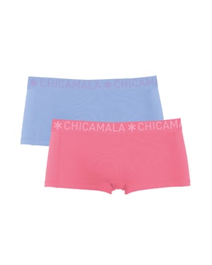 Chicamala Braguitas Bóxer para Niña - Pack de 2 - Ropa Interior para Niña
