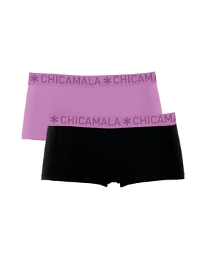 Chicamala Braguitas Bóxer para Niña - Pack de 2 - Ropa Interior para Niña