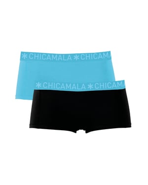 Chicamala Braguitas Bóxer para Niña - Pack de 2 - Ropa Interior para Niña