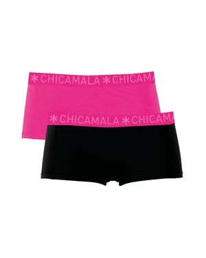 Chicamala Braguitas Bóxer para Niña - Pack de 2 - Ropa Interior para Niña