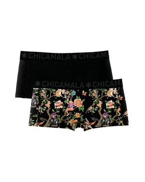 Chicamala Braguitas Bóxer para Niña - Pack de 2 - Ropa Interior para Niña