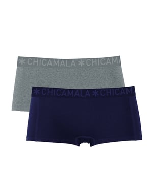 Chicamala Braguitas Bóxer para Niña - Pack de 2 - Ropa Interior para Niña