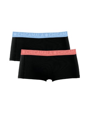 Chicamala Braguitas Bóxer para Niña - Pack de 2 - Ropa Interior para Niña