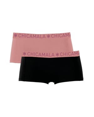 Chicamala Braguitas Bóxer para Niña - Pack de 2 - Ropa Interior para Niña