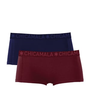 Chicamala Braguitas Bóxer para Niña - Pack de 2 - Ropa Interior para Niña