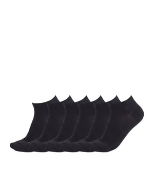 6 Pares de Calcetines Cortos de Algodón para Mujer S20506