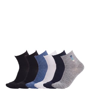 6 Pares de Calcetines Cortos de Algodón para Mujeres S20912
