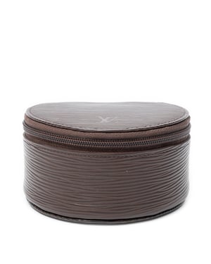 Louis Vuitton Ecrin Bijoux GM en  marrón Cuero de ternero