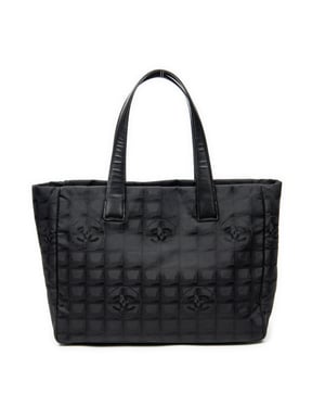 Chanel New Travel Line Tote  en  negro Lienzo