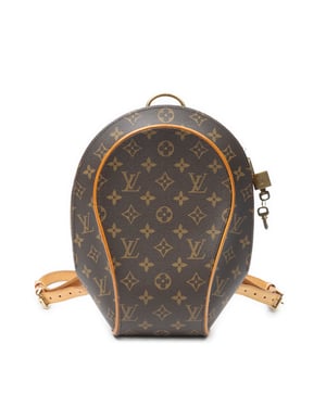 Louis Vuitton Ellipse Sac A Dos  en  marrón Lienzo recubierto