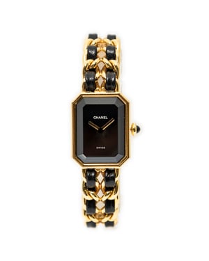 Chanel Première L en  negro Acero inoxidable sin níquel