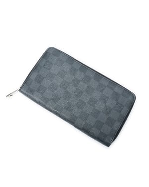 Louis Vuitton Zippy Organizer Wallet  en  negro Lienzo recubierto