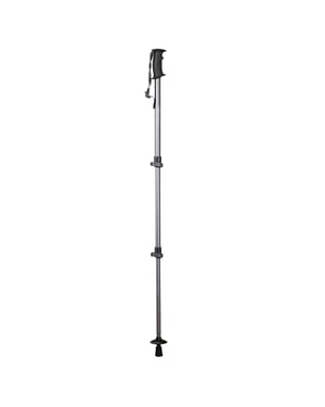 Bastón de senderismo ajustable con palanca Lock Pole Walker para caminar al aire libre