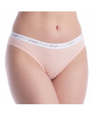 Bragas Clásicas de Algodón Con Elastano para Mujer con Logo 50557102