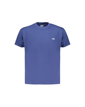 Camiseta de algodón azul para hombres Vans