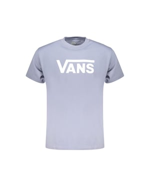 Camiseta de algodón para hombre Vans Azzurro