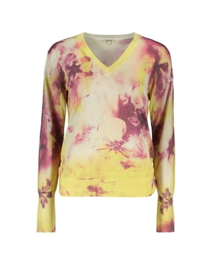 Sweater de mujer Desigual Giallo Viscosa