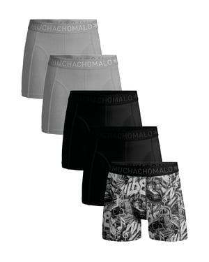 Muchachomalo Calzoncillos Bóxer para Hombre - Pack de 5 - Ropa Interior Masculina