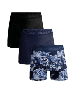 Muchachomalo Calzoncillos Bóxer para Hombre - Pack de 3 - Ropa Interior Masculina