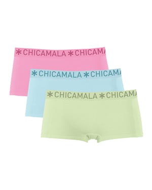 Chicamala Braguitas Bóxer para Mujer - Pack de 3 - Ropa Interior para Mujer