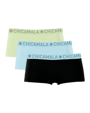 Chicamala Braguitas Bóxer para Mujer - Pack de 3 - Ropa Interior para Mujer