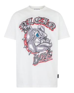 Camiseta De Cuello Redondo Y Manga Corta