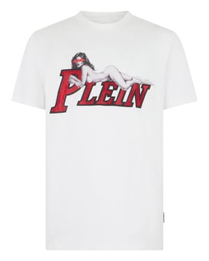 Camiseta De Cuello Redondo Y Manga Corta