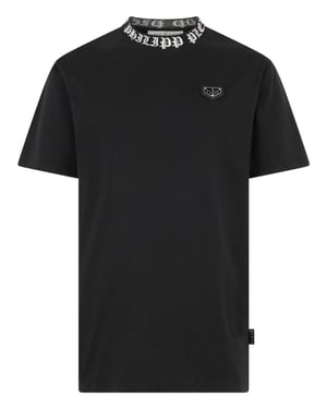 Camiseta De Cuello Redondo Y Manga Corta