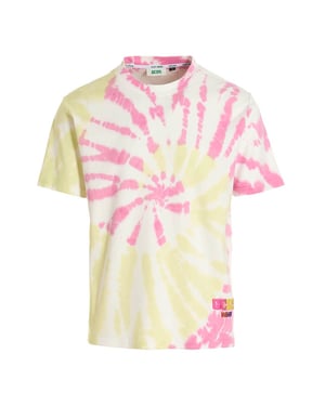 Camiseta de algodón multicolor GCDS