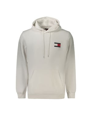 Sudadera de hombre de algodón blanca Tommy Hilfiger