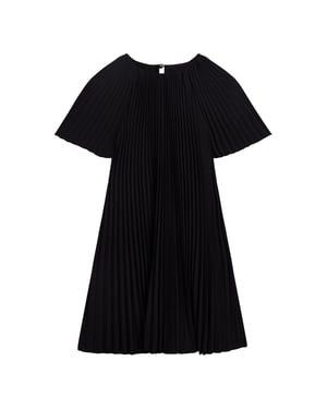 Ted Baker Wmd Convala Minivestido Plisado De Manga Corta