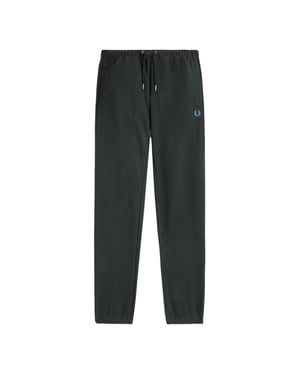 Pantalones Deportivos Fred Perry Loopback Color Verde Noche