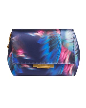 Bolso Bandolera Con Estampado De Plumas Ted Baker Libbea