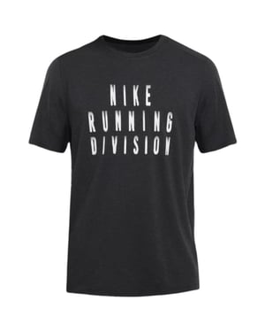 Camiseta Negra Nike Dri-fit 365 Running Division Para Hombre