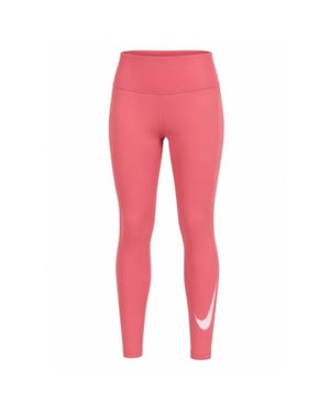 Mallas De Running Nike Dri-fit 7/8 De Tiro Medio, Color Rosa