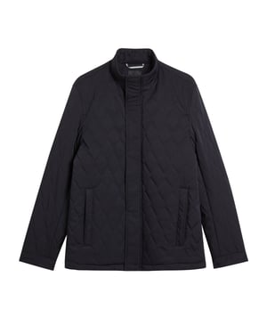 Chaqueta Azul Marino Acolchada Con Cuello En V De Ted Baker Zampa