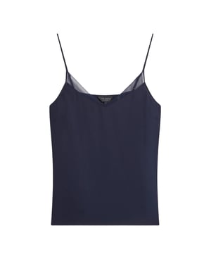 Top De Tirantes Con Inserciones De Gasa De Ted Baker