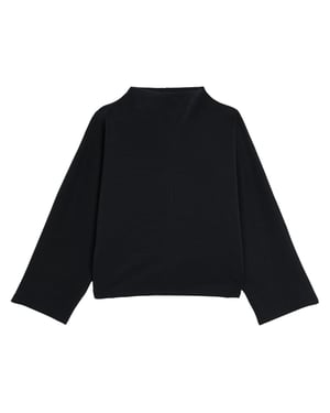 Jersey Negro De Cuello Alto De Cupro Kenseyy De Ted Baker