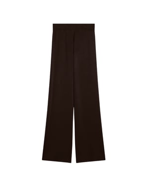 Pantalones De Punto De Pierna Ancha Ted Baker Matilli En Color Marrón Oscuro