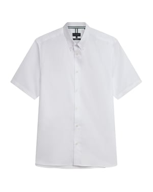 Camisa Oxford Blanca De Marca Ted Baker Alyth Regular