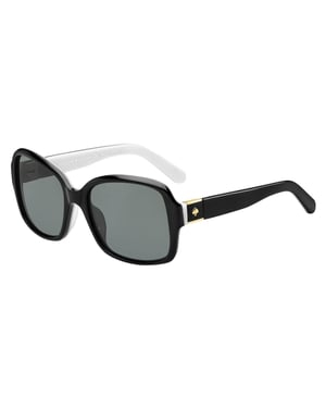 Gafas De Sol Polarizadas Negras Annora De Kate Spade