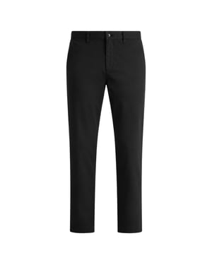 Pantalón Chino Negro De Corte Regular Genbee De Ted Baker