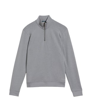 Jersey Gris De Cuello Alto Con Media Cremallera Antram De Ted Baker