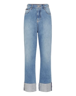 Pantalones Vaqueros De Corte Holgado Heart