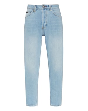 Vaqueros De Corte Carrot Iconic Plein